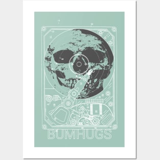 Hard Drive Skull Posters and Art